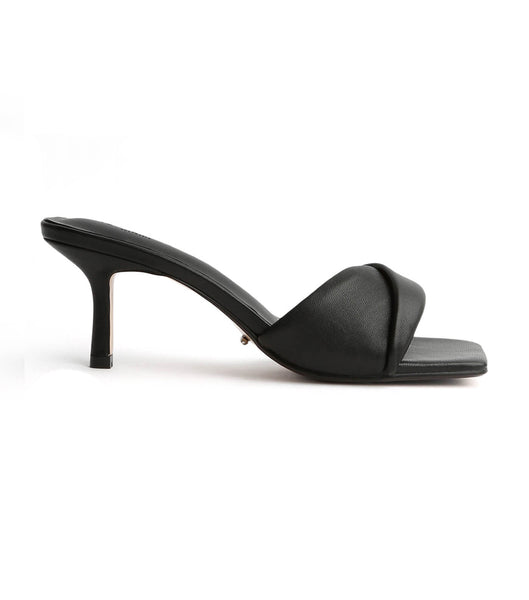 Tony Bianco Alexa Black Nappa 6.5cm Event Heels Black | TIEWZ41318