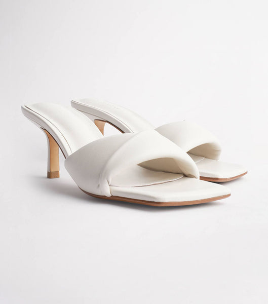 Tony Bianco Alexa Dove Nappa 6.5cm Event Heels White | IEEGJ23423