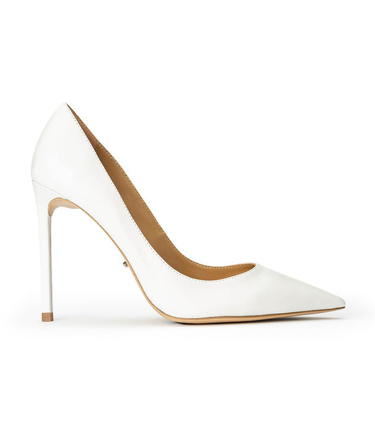 Tony Bianco Anja Milk Capretto 10.5cm Court Shoes White | IEXBR13045