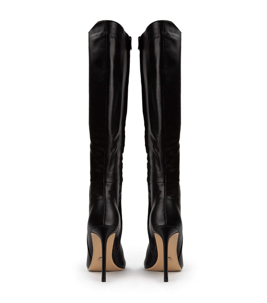 Tony Bianco Apollo Black Venice 10.5cm Knee High Boots Black | IENZX84308