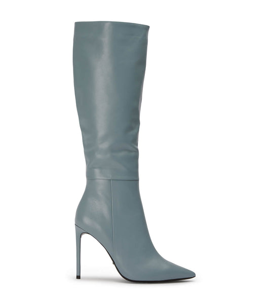 Tony Bianco Apollo Steel Nappa 10.5cm Heeled Boots Grey | IECVG23913