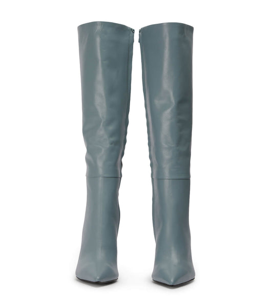 Tony Bianco Apollo Steel Nappa 10.5cm Knee High Boots Grey | IEICD94568