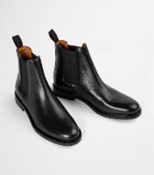 Tony Bianco Arctic Black Como 2.5cm Flat Boots Black | PIEQX73024