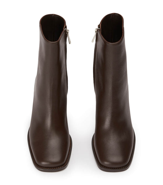 Tony Bianco Astoria Choc Como 8.5cm Ankle Boots Chocolate | QIEWA78463