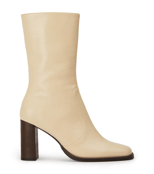 Tony Bianco Atlanta Ecru Venice 8.5cm Ankle Boots White | IEJZR49611