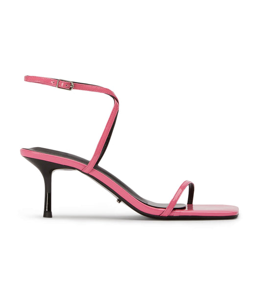 Tony Bianco Axent Flamingo Patent 6.5cm Event Heels Pink | IEQCS89114