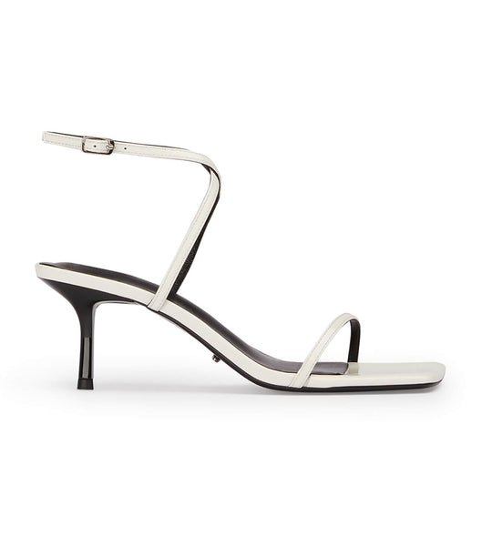 Tony Bianco Axent White Patent 6.5cm Strappy Heels White | EIEHC69498