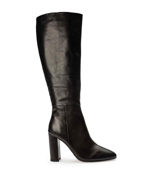 Tony Bianco Bellez Black Venice 9.5cm Knee High Boots Black | TIEWZ85807