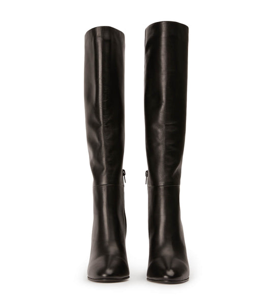 Tony Bianco Boss Black Como 9.5cm Knee High Boots Black | IEXBR91526