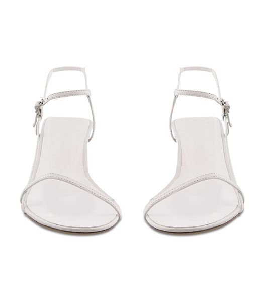 Tony Bianco Caprice White Kid 7cm Bridal Heels White | GIEUC36291