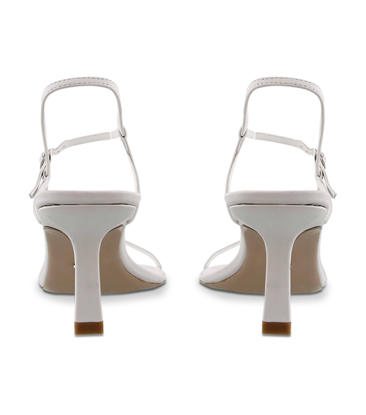 Tony Bianco Caprice White Kid 7cm Bridal Heels White | GIEUC36291