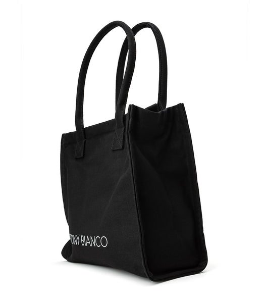 Tony Bianco Claire Black Tote Bag Accessories Black | EIEVG41334