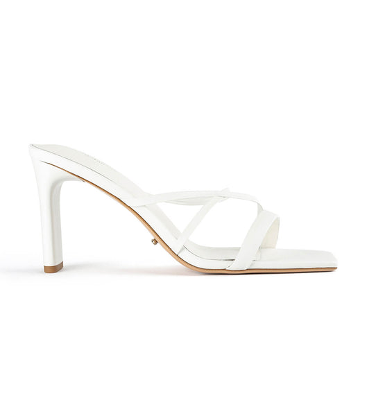 Tony Bianco Classic White Nappa 8.5cm Bridal Heels White | TIEWZ76515