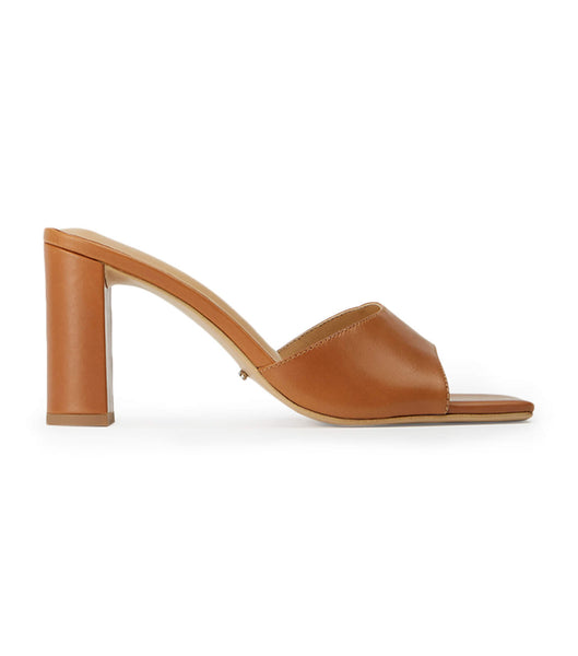 Tony Bianco Cyrus Tan Como 8.5cm Low Heels Brown | AIEDF50481