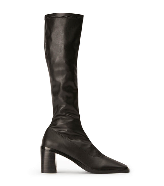 Tony Bianco Damon Black Venezia 7.5cm Knee High Boots Black | TIEWZ31503