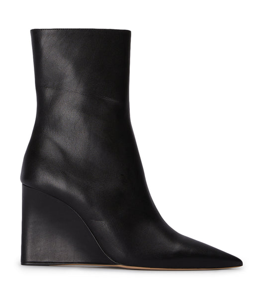 Tony Bianco Dasha Black Como 9.5cm Ankle Boots Black | IEQCS98477