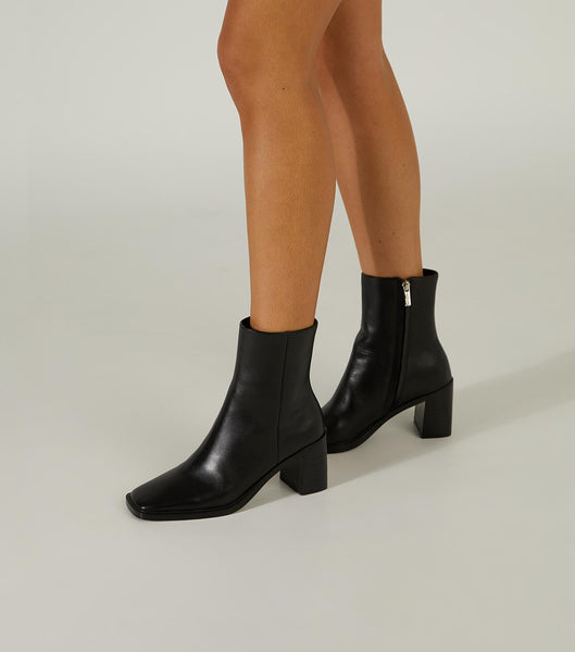 Tony Bianco Dream Black Como 7.5cm Ankle Boots Black | IEJVR82372