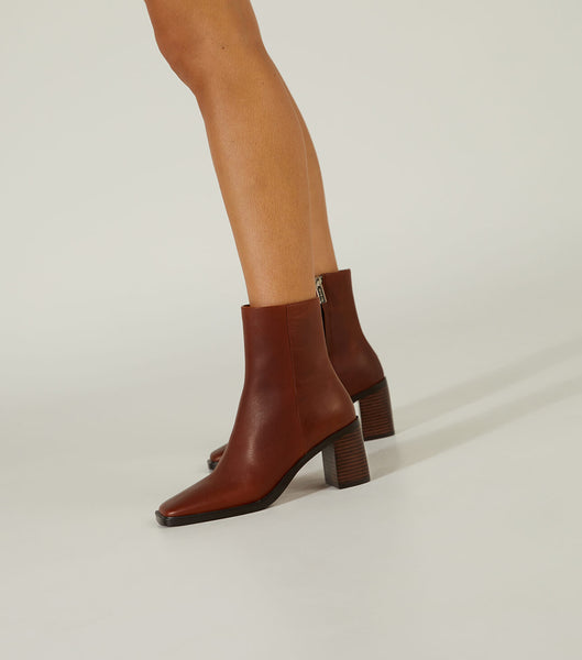 Tony Bianco Dream Cognac 7.5cm Ankle Boots Brown | ZIEMJ56812