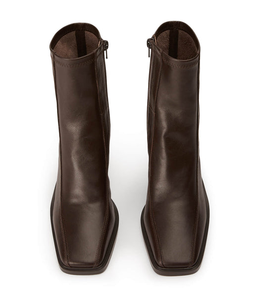 Tony Bianco Dusty Choc Como 7.5cm Ankle Boots Chocolate | TIEWZ64818