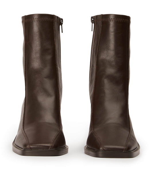 Tony Bianco Dusty Choc Como 7.5cm Ankle Boots Chocolate | TIEWZ64818