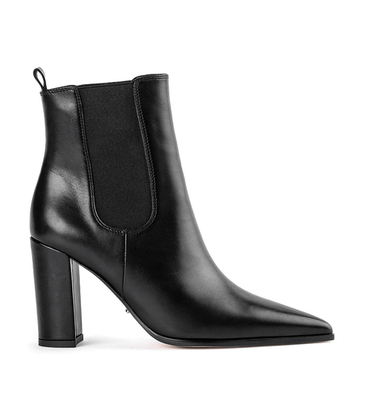 Tony Bianco Easton Black Como 8.5cm Heeled Boots Black | AIEWC77480