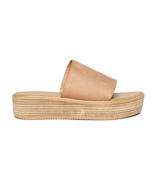 Tony Bianco Elke Caramel 4.5cm Sandals Beige | EIEVG67291