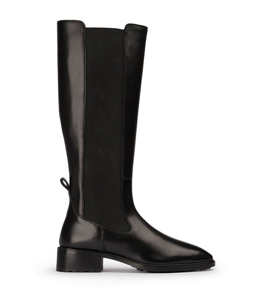 Tony Bianco Emrata Black Como 4cm Knee High Boots Black | PIEER25137