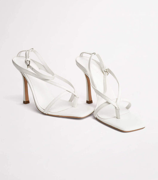 Tony Bianco Faythe White Kid 10.5cm Event Heels White | IEZPD48598