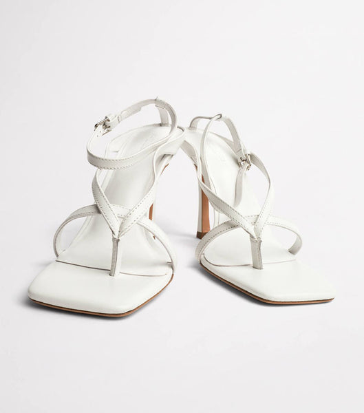 Tony Bianco Faythe White Kid 10.5cm Event Heels White | IEZPD48598