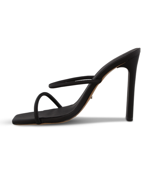 Tony Bianco Florence Black Galaxy 11cm Bridal Heels Black | GIEEC24574