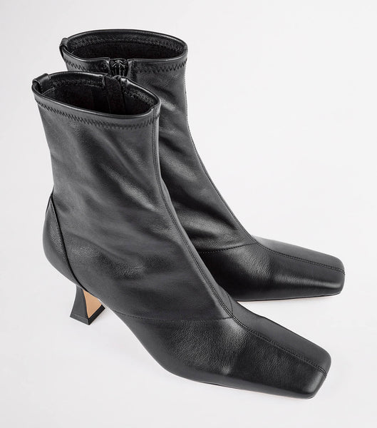 Tony Bianco Fomo Black Venice 8cm Ankle Boots Black | YIEVQ80608