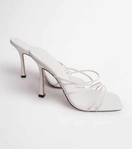 Tony Bianco Foxie White Kid 10.5cm Bridal Heels White | IEZDE51580