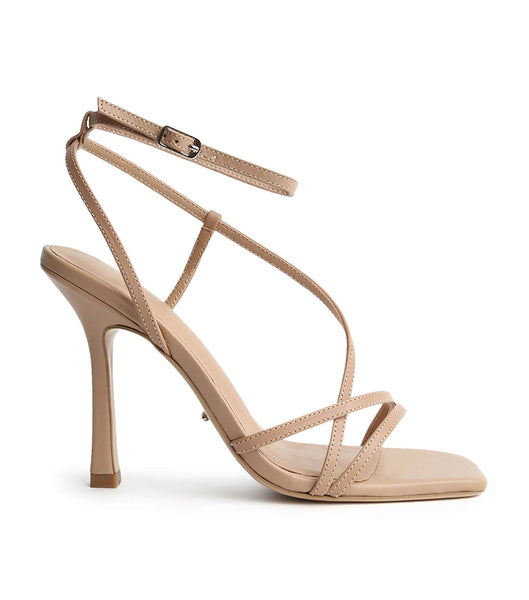 Tony Bianco Franci Skin Sheep Nappa 10.5cm Strappy Heels Skin Color | XIEGW18622