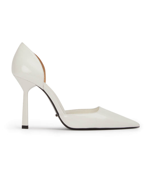 Tony Bianco Gala White Hi Shine 10cm Event Heels White | IEICD97960