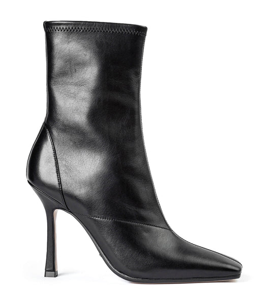 Tony Bianco Halsey Black Como 10.5cm Ankle Boots Black | IEXBR12995