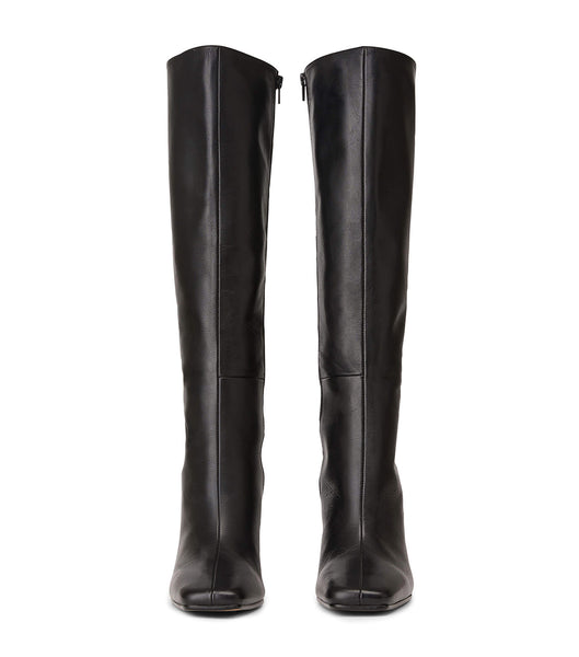 Tony Bianco Havana Black Venice 10.5cm Heeled Boots Black | EIEHC83886