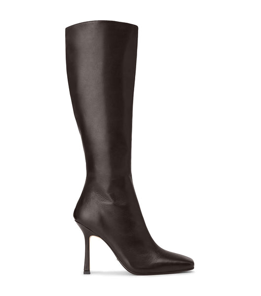 Tony Bianco Havana Chocolate Nappa 10.5cm Mid Calf Boots Chocolate | FIEHY56129