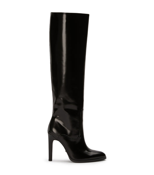 Tony Bianco Hot Black Como 10.5cm Knee High Boots Black | UIETG89605