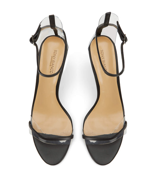 Tony Bianco Houston Black Capretto 8.5cm Event Heels Black | IECIF83612