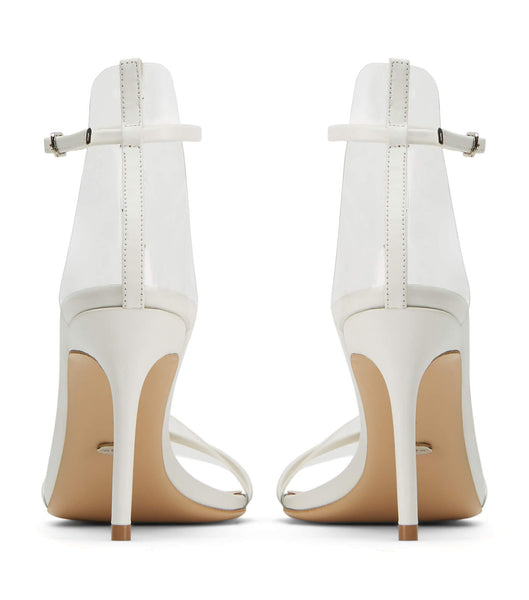 Tony Bianco Houston Milk Capretto 8.5cm Event Heels White | IECVG99364