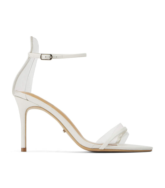 Tony Bianco Houston Milk Capretto 8.5cm Stiletto Heels White | QIEWA85421