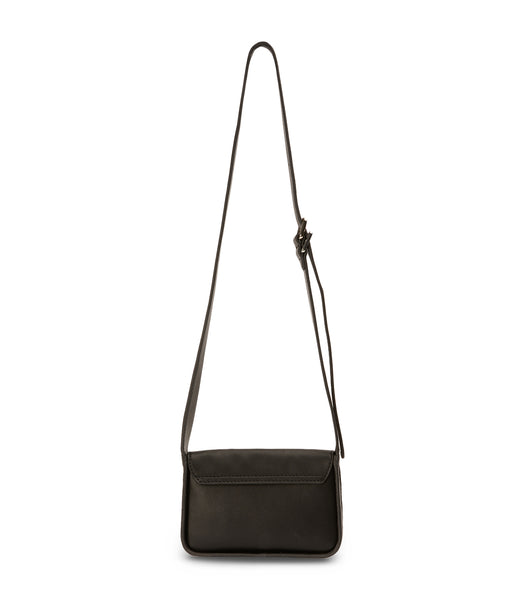 Tony Bianco Janey Black Leather Shoulder Bag Accessories Black | GIEEC24673