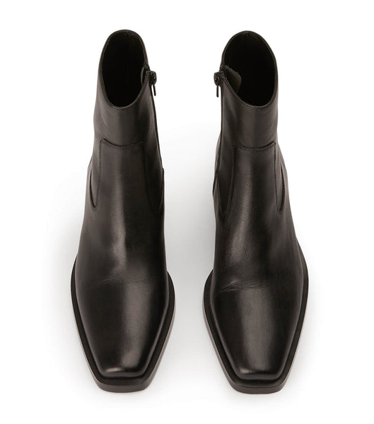 Tony Bianco Kamilla Black Como 6cm Ankle Boots Black | IEEAH36979