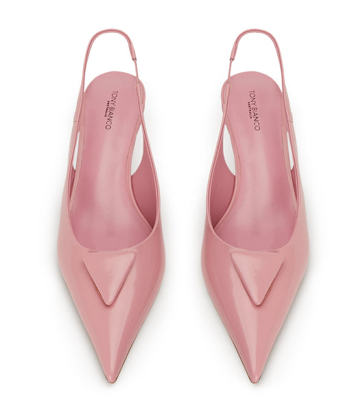 Tony Bianco Kimmy Musk Hi Shine 4.5cm Court Shoes Pink | UIEND23148