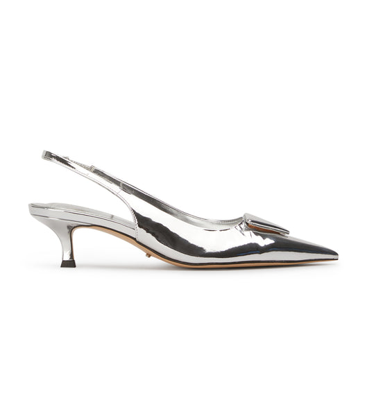 Tony Bianco Kimmy Silver Shine 4.5cm Court Shoes Silver | IEJBT10522