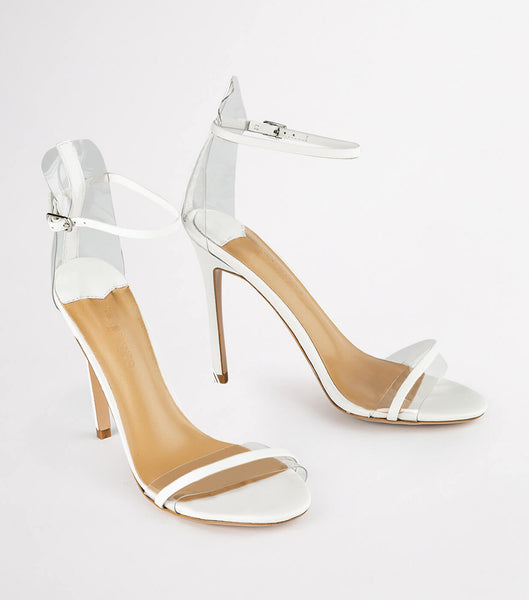 Tony Bianco Kosumi Milk Denver 11cm Event Heels White | IEEGJ14967