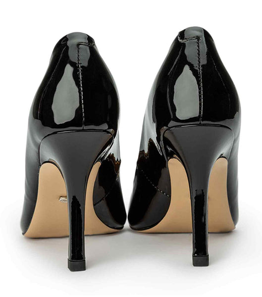 Tony Bianco Kysaia Black Patent 9.5cm Stiletto Heels Black | TIEPQ80476