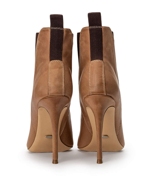 Tony Bianco Laken Caramel Diesel 10.3cm Stiletto Boots Brown | DIEVO52030