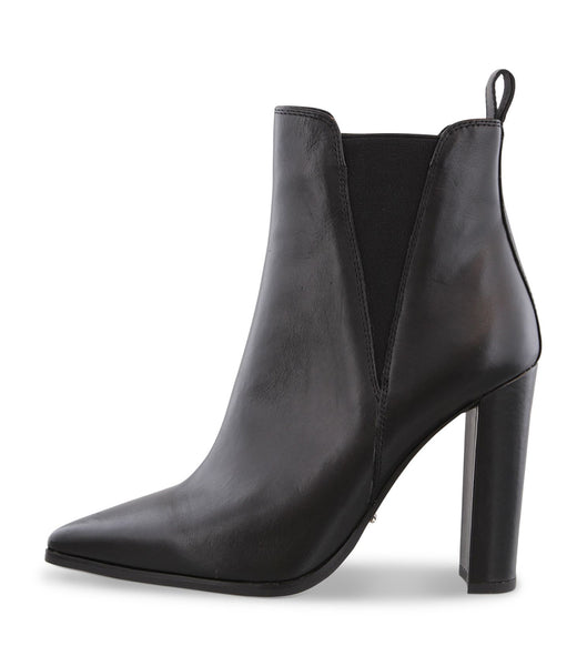 Tony Bianco Leigh Black Como 10.3cm Ankle Boots Black | IEJBT73125