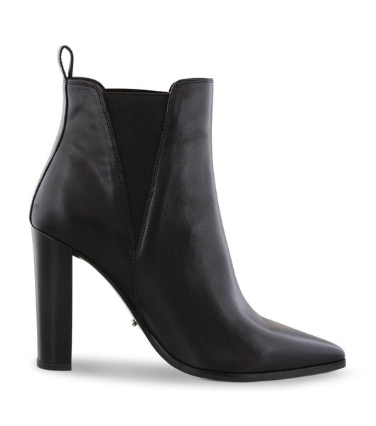 Tony Bianco Leigh Black Como 10.3cm Heeled Boots Black | IEXMI89254